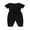 Black, variant on Bagilaanoe Toddler Baby Girl Summer Jumpsuit Short Sleeve Romper Overalls 3M 6M 12M 18M 24M 3T Kids Long Pants Casual Clothes