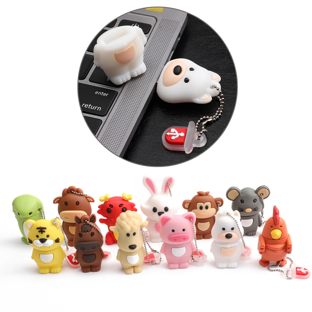 Visland Novelty Thumb Drive Funny Cute USB Flash Drives Cool Character