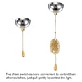 thumbnail image 4 of AC 125/250V Pull Chain Switch  Chrome On/Off Hemisphere Cover, 4 of 6