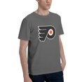 thumbnail image 2 of Philadelphia Flyers Fashion Men'S Short Sleeve T-Shirt Deep Heather Xx-Large, 2 of 5