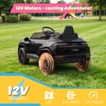 thumbnail image 4 of Lamborghini 12V Ride On Car for Kids, Electric Car with Remote Control, Music Player, Led Lights, Powered Ride On Toys for 3+ Years Olds Girls Boys, Black, 4 of 9