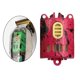 thumbnail image 4 of Carcasas protectoras con modificadas para bricolaje, reemplazo de carcasas para cortadoras de cabellero eléctricas inalámbricas 8591/8148 8504, , camuflaje rosa Macarena Cáscara del caso de la cortadora de pelo, 4 of 8