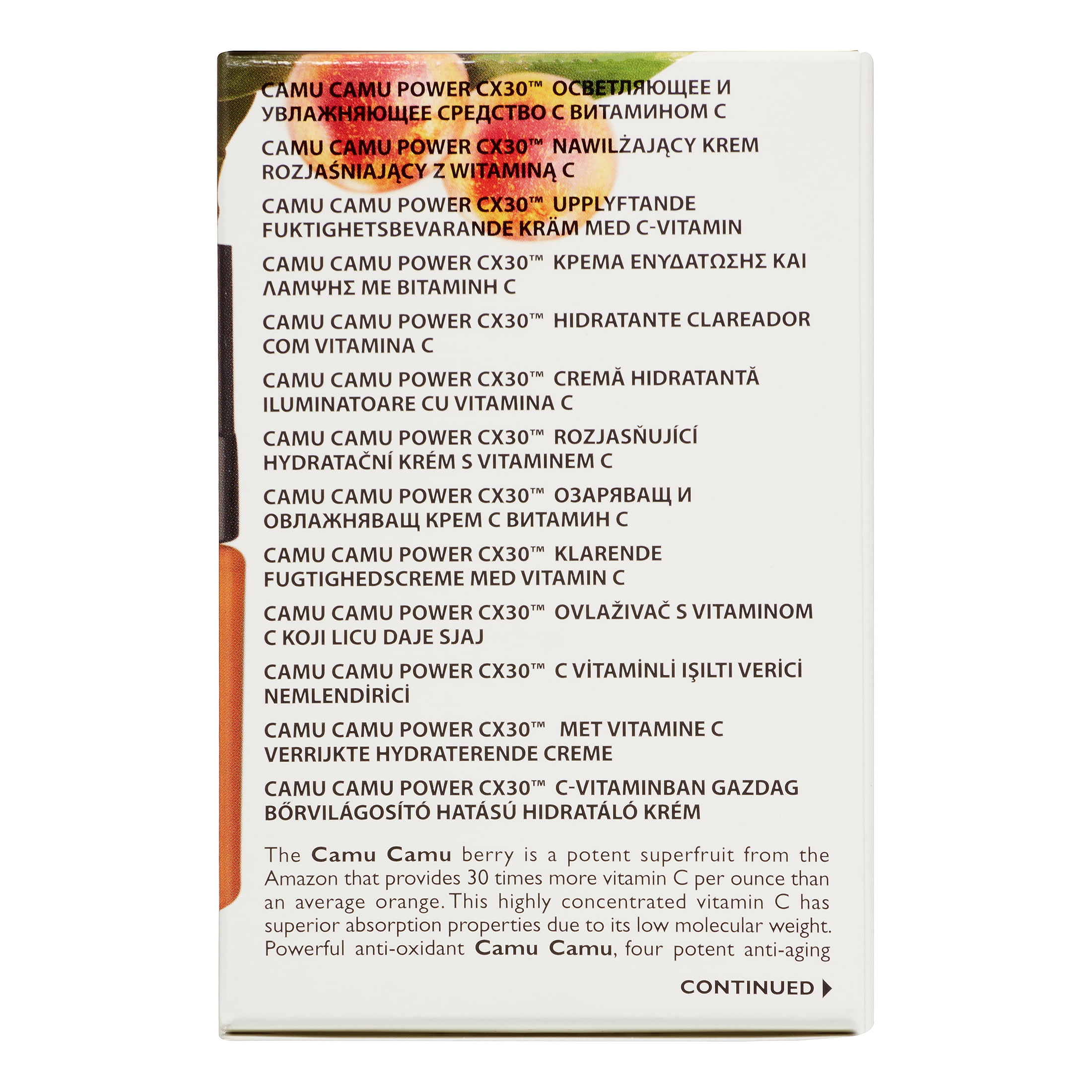 camu camu power cx30 vitamin c brightening moisturizer sephora