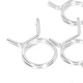 thumbnail image 3 of 250PCS Double Wire Irrigation Hose Clamp Blue White Zinc Corrosion Resistance Hose Tube Spring Clips with Storage Box, 3 of 5