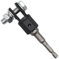 thumbnail image 3 of Vensio -1/2 Inch Scissor Jack Adapter and Socket Adapter Kit, Heavy Duty Chrome Vanadium Steel Drive Impact Wrench Tool for Automotive and RV Jacks, Black, 3 of 11