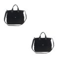 thumbnail image 2 of VONKY Sturdy And Durable Shoulder Bags--Versatility For On--go Lifestyle Wide black 2Set, 2 of 6