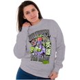 thumbnail image 3 of Street Fighter Dhalsim Drippin Hard Sweatshirt for Men or Women Brisco Brands S, 3 of 6