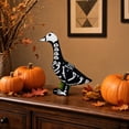 thumbnail image 6 of 23Inch Halloween Goose Outfit Glow-in-the-Dark Skeleton Porch Yard Statue Clothes Patio Lawn Decor, 6 of 7