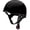 Black, variant on Z1R CC Beanie Solid Helmet (Small, Flat Black)