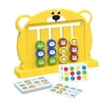 thumbnail image 2 of LeeQinersw Color Matching Slide Puzzle Board Game Educational Travel Toys Preschool Sorting Yellow, 2 of 9