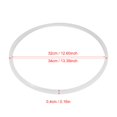 thumbnail image 3 of Anillo de sellado de junta de Silicona transparente Sincero repuesto para olla a presión 32 cm, 3 of 5