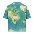 thumbnail image 4 of Summer Tops for Men 2025, Mens Tops Dressy Casual Fashion Summer Blouses for Men Lace Plus Size Shirts for Curvy Men Athletic Tops Men Cropped Drop Shoulder Longline, 4 of 4