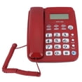 thumbnail image 4 of Teléfono comercial, W520 Teléfono de identificación de llamadas Teléfono de oficina Teléfono Valor excepcional, 4 of 8
