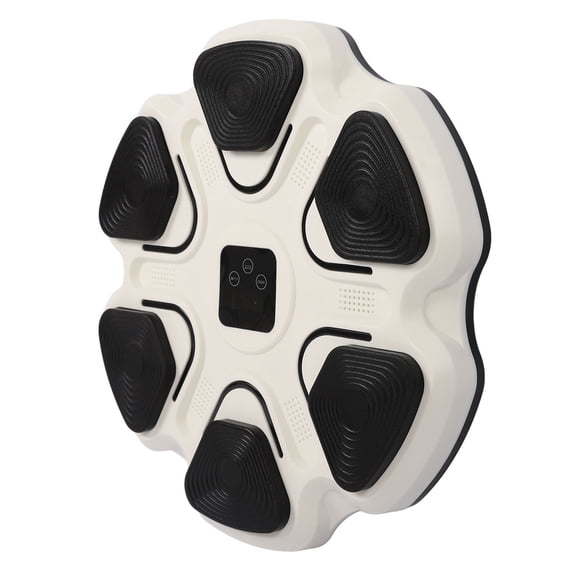 Smart Music Boxing Machine, Wall Mounted Electronic Music Smart Boxing Target Response Wall Design Boxing Training Punching Equipment with 2 Gloves for Home Gym School