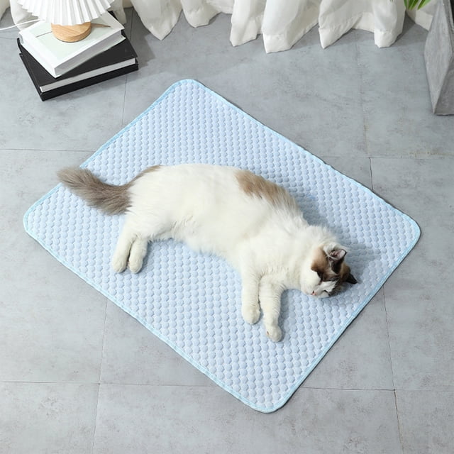 Mom's Best Colchonetas refrescantes para dormir en interiores para gatos y perros, 45 x 35 cm, transpirables