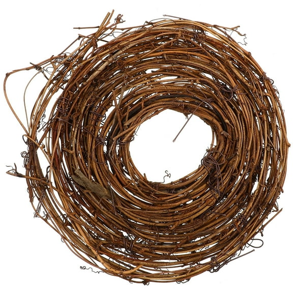 25ft Grapevine Garland - Natural DIY Wreath Base for Christmas, Farmhouse Wall Hanging (Twistable, 0.5" Thick)
