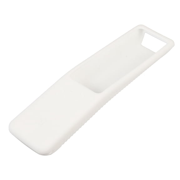 WEUVEB White Silicone Protective Case for TV Remote Control, Anti-Collision Cover Sleeve, and Flexible
