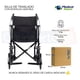 thumbnail image 5 of Silla De Ruedas De Traslado Super Ligera Negro Medical Store Medical Store ST950N, 5 of 5