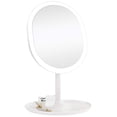 thumbnail image 1 of Makeup Mirror USB Rechargeable Vanity Mirror Desktop Mirror with LED Light, 1 of 10