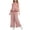 Pink, variant on Babcutegg Girls’ Two-Piece Summer Outfit – Sleeveless Lace-Hem Top with Plaid Flared Pants for Toddlers & Kids Blue Size 7-8