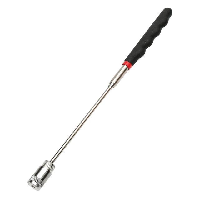 CEHVOM LED Retractable Magnetic Pick-up With LightMagnetic Retractable Suction Rod With LED LightTelescopic Strong Iron Rod Suction RodMagnetic Suction Rod Pick-up Clearance