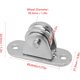 thumbnail image 3 of piezas de bloque de polea pequeño de acero inoxidable silencioso Polea Cilíndrica de Pared Polea Fija para Equipo de Bricolaje Puerta Corrediza Cuerda Corrediza, 3 of 5