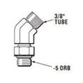 thumbnail image 2 of Seastar HF6011 Elbow Fitting 45D Orb Boat Hydraulic Steering Teleflex Dometic, 2 of 2