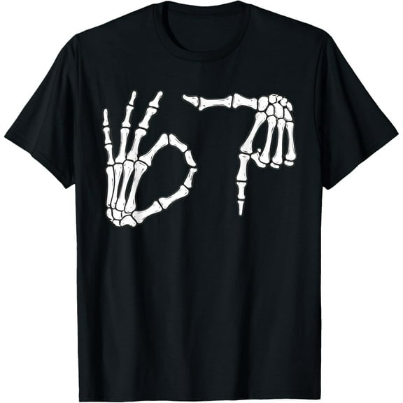 DOPASHIRT Funny Six Seven 6 7 67 Skeleton Hand Hal.Low.Een T-Shirt Unisex S-5XL Hot Trending Shirt, Vintage Birthday Gift