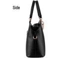 thumbnail image 3 of Ladies Handbag Faux Leather ShoulderBag Rose red, 3 of 6