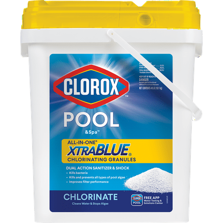 clorox pool granules xtra spa lbs chlorinating