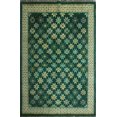 thumbnail image 1 of Balochi Velma Drk. Green/Ivory Rug, 6'8" x 9'11", 1 of 9