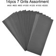 thumbnail image 4 of 14 Sheets Sandpaper, Wet And Dry Sanding Paper, Abrasive Paper Sheet 400 To 2000, 4 of 5