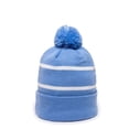 thumbnail image 4 of Outdoor Cap KNF-100 Watch Cap with Black Fleece Lining-Col.Blue/White, 4 of 4