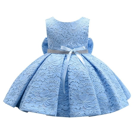 

Kids Girls Dress Floral White Birthday Party Princess Toddler Cute Cartoon Soft Spring Summer Casual Gifts To Child