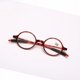 thumbnail image 2 of Gafas de lectura retro de montura completa, redondas, blancas, pequeñas, estilo literario fresco, espejo Prince, 2 of 5