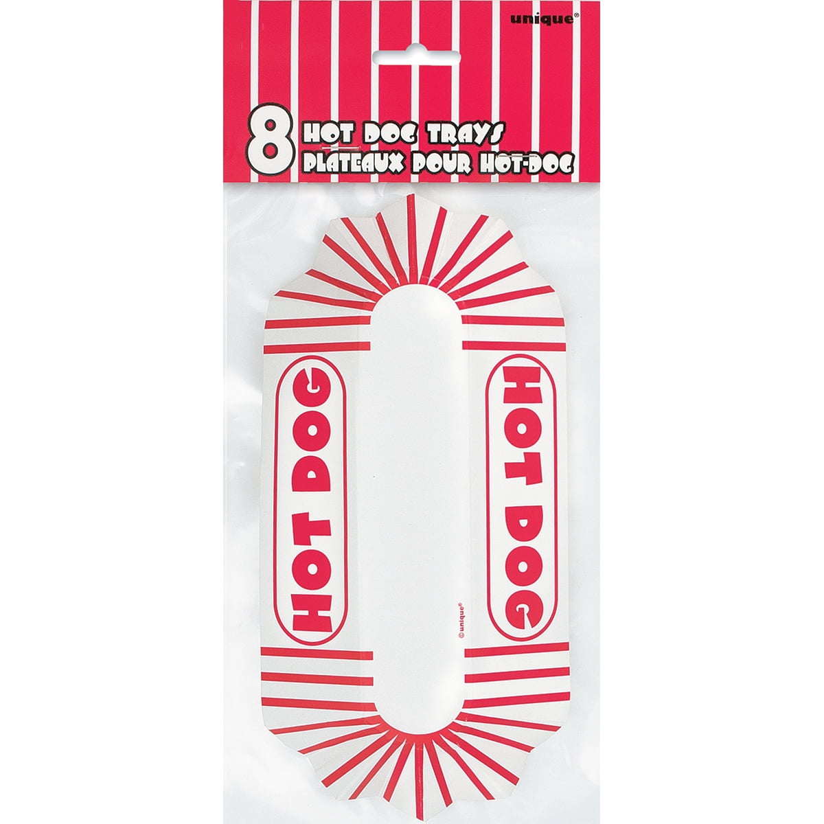Paper Hot Dog Trays 8"X4" 8/Pkg Walmart Canada