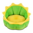 thumbnail image 3 of Cama para gatos, cojín para gatos, semicerrado, nido cálido, suministros para mascotas, alfombrilla para perros M, 3 of 8