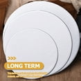 thumbnail image 3 of Raindrops 24Pcs Cardboard Cake Circles Silver Humanization Designed Round Supports, 3 of 7