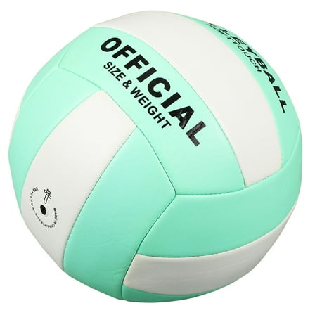 REOFLYUP Official Volleyball Soft PU Sky Blue for Indoor Games 1Set