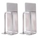 thumbnail image 1 of 2 soportes adhesivos de pared para cepillos de dientes, organizadores de vasos de acero inoxidable para cepillos de dientes., 1 of 5