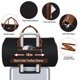thumbnail image 3 of Bolsa de viaje convertible para ropa TIBES, grande, de fin de semana, negra, 3 of 4