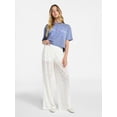 thumbnail image 2 of No Boundaries Lace Knit Wide Leg Pant, Women's, 2 of 5