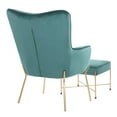 thumbnail image 4 of Izzy Contemporary Chair with Ottoman by LumiSource, 4 of 9