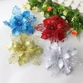 thumbnail image 5 of Hollow Simulation Christmas Flowers Decor Artificial Flowers for Christmas Wreath Tree Decor 12 pcs, 5 of 5