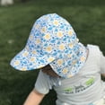 thumbnail image 2 of Kid’s SPF 50+ UV Sun Ray Protective Safari Hat w/Neck, 2 of 8