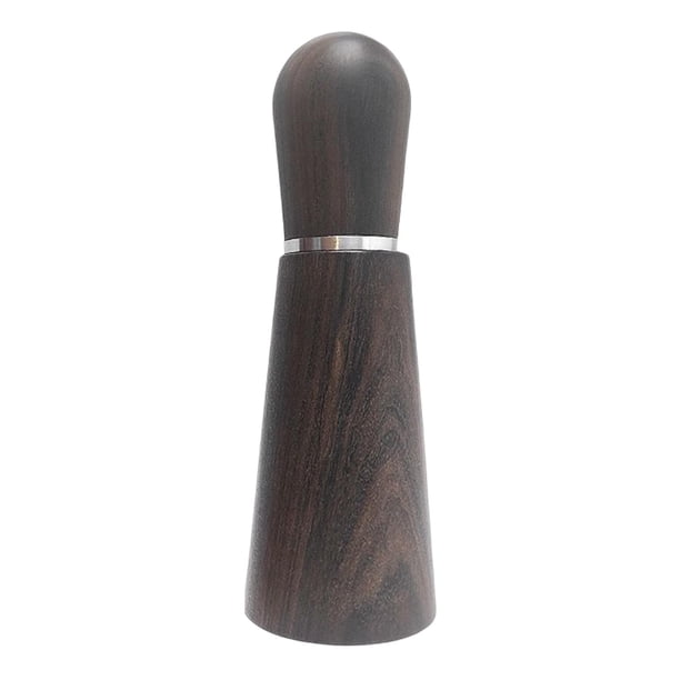 Dispensador de café portátil con mango de madera de 0,35 mm para espresso. Café con Base