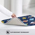 thumbnail image 4 of Planets and Stars Door Mat for Indoor, Welcome Door Mats Front Entrance Rug, Non-Slip Bathroom kitchen Rugs for Inside Floor, Small Rug Dog Door Mat 20X31.5 Inch, 4 of 5