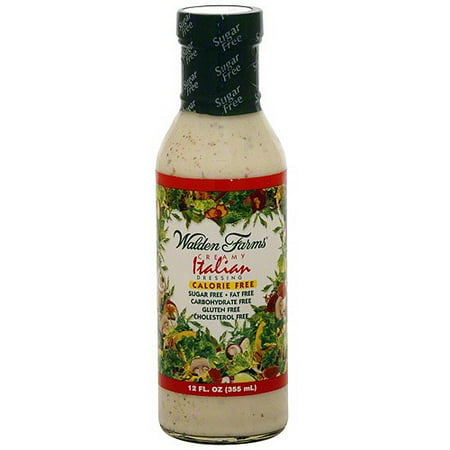 Walden Farms Creamy Italian Dressing, 12 oz (Pack of 6)