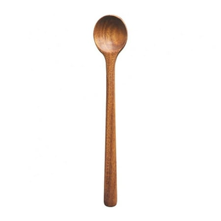 

Abcelit 1Pcs Wooden Spoons for Eating Mixing Stirring Cooking Coffee Kitchen Teaspoons Tablewares Kicthen Dinnerware Accessories