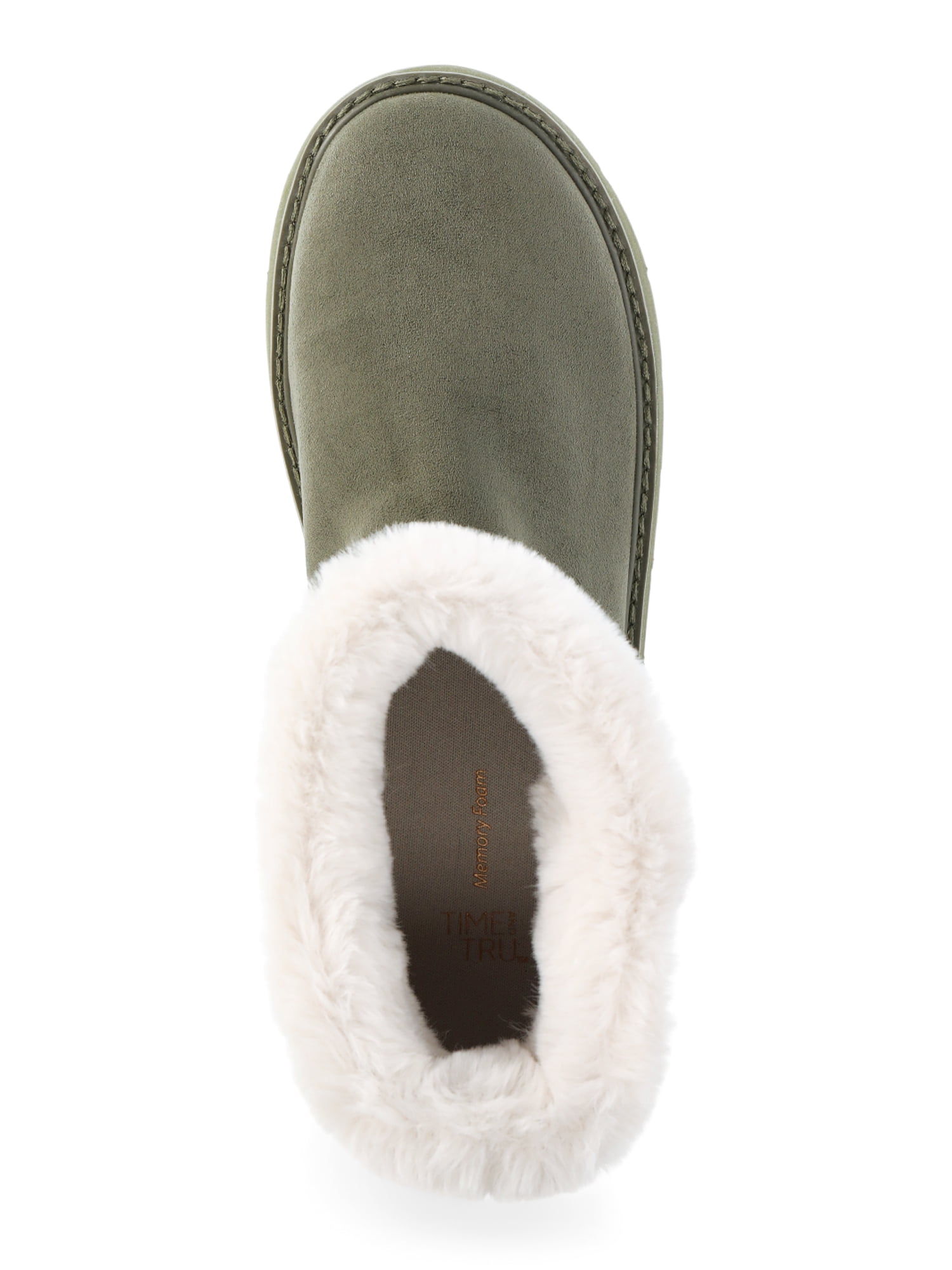 Time and Tru Women's Platform Mini Cozy Boots